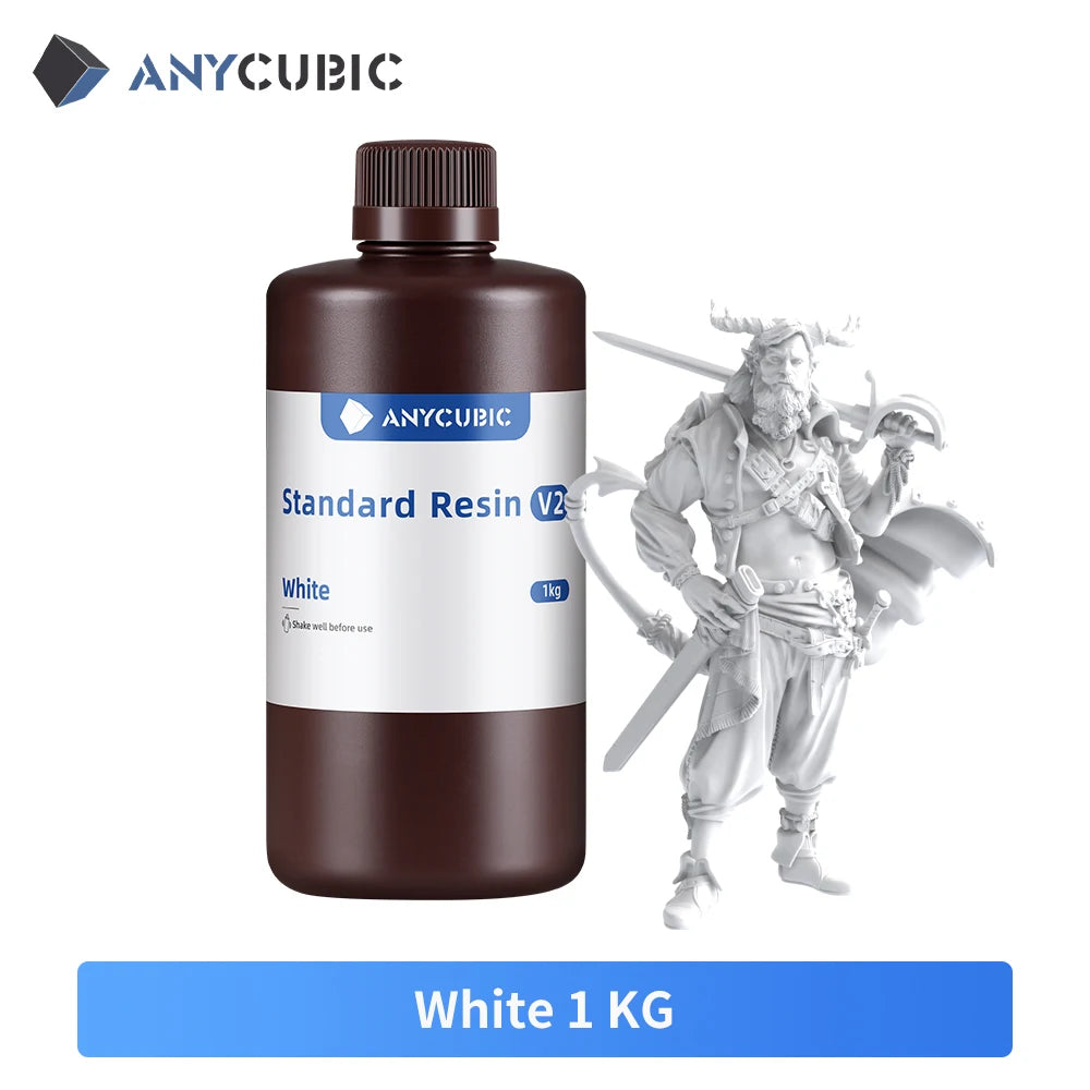 ANYCUBIC 405 nm Standard Resin V2 Quick Curing