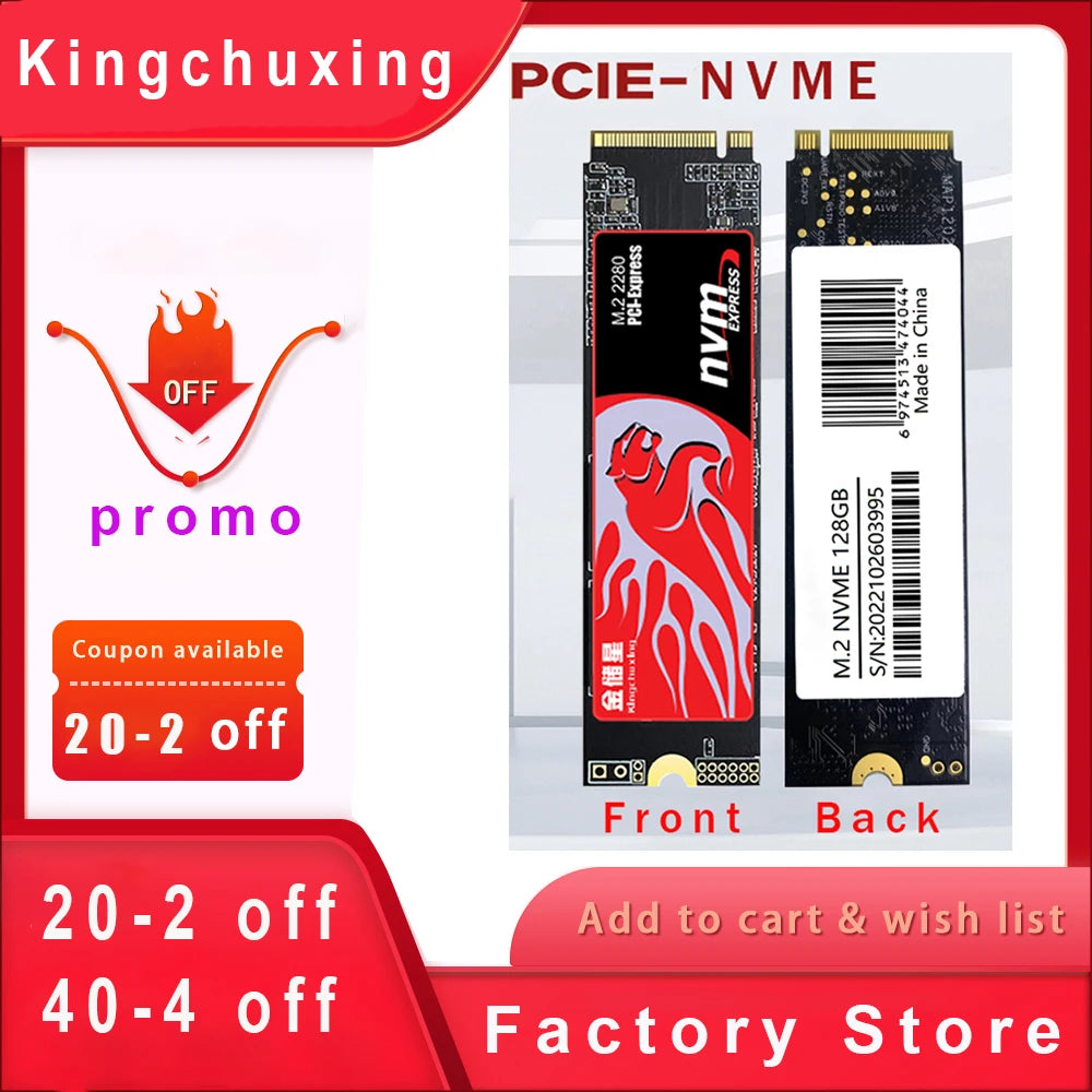 Promo kingchuxing Ssd M2 SSD 1tb 512gb For Laptop Desktop