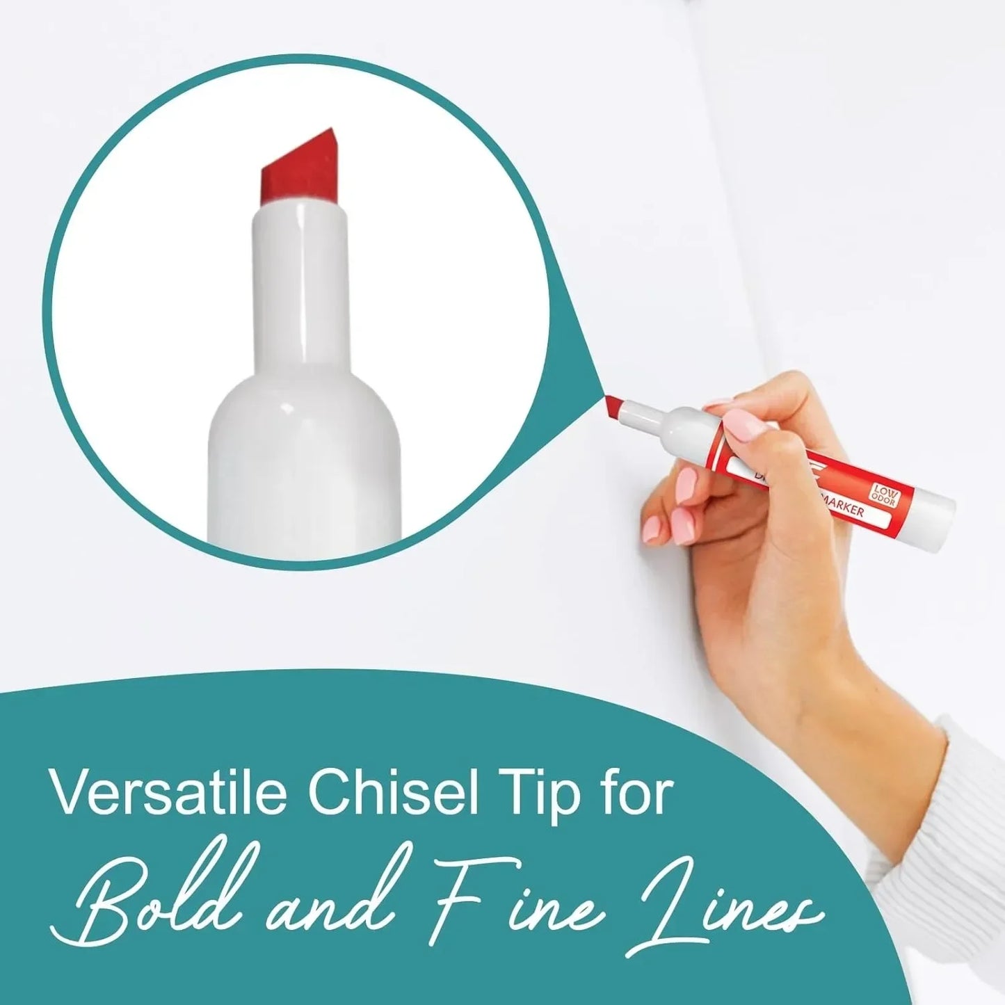 Whiteboard marker, 4-color whiteboard marker