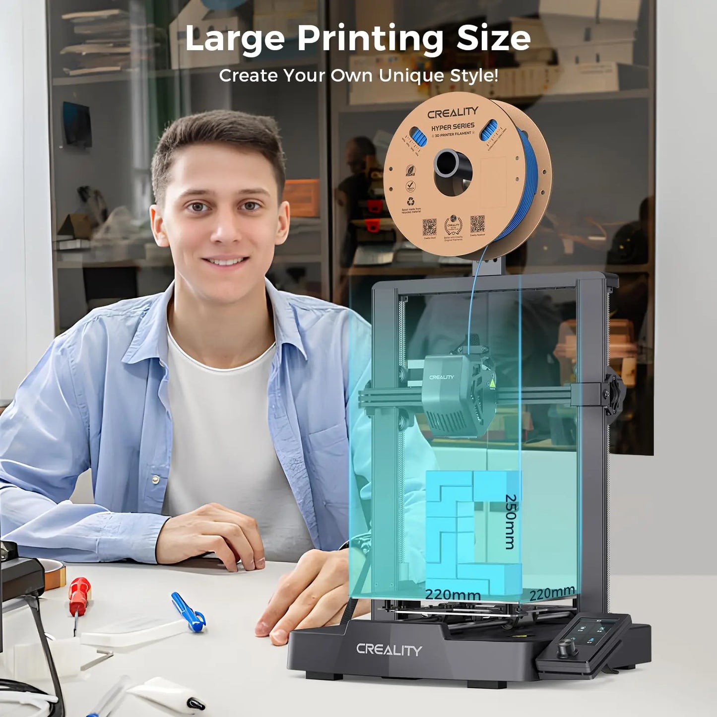 CREALITY Ender-3 V3 SE 3D Printer