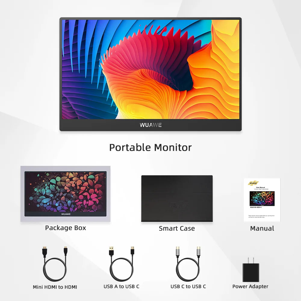 WUAWE 15.6" Portable Monitor