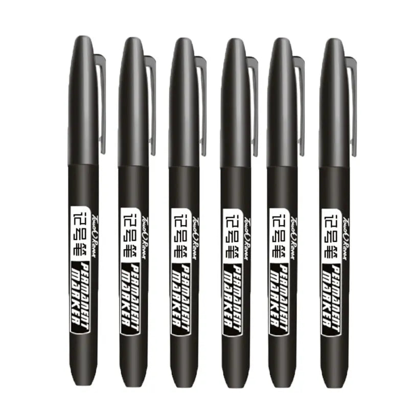 6 PCS Permanent Marker Pen Manga Drawing Markers