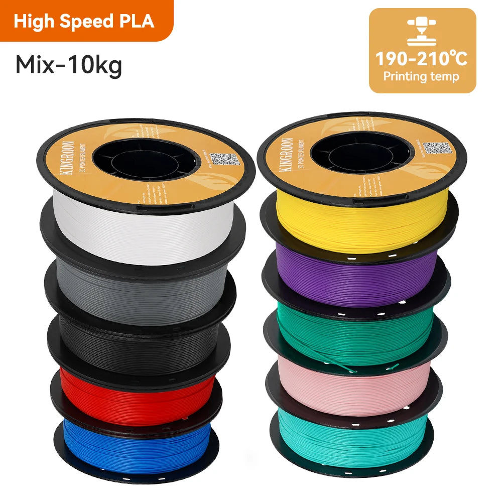 KINGROON HS-PLA Filament 1.75mm High Speed PLA 5/10KG