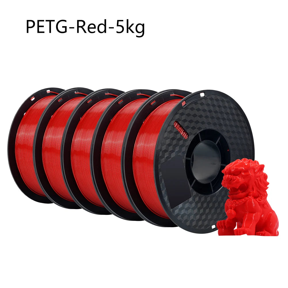 KingRoon 5KG 10KG PLA PETG Filament 1.75mm 3D Printer