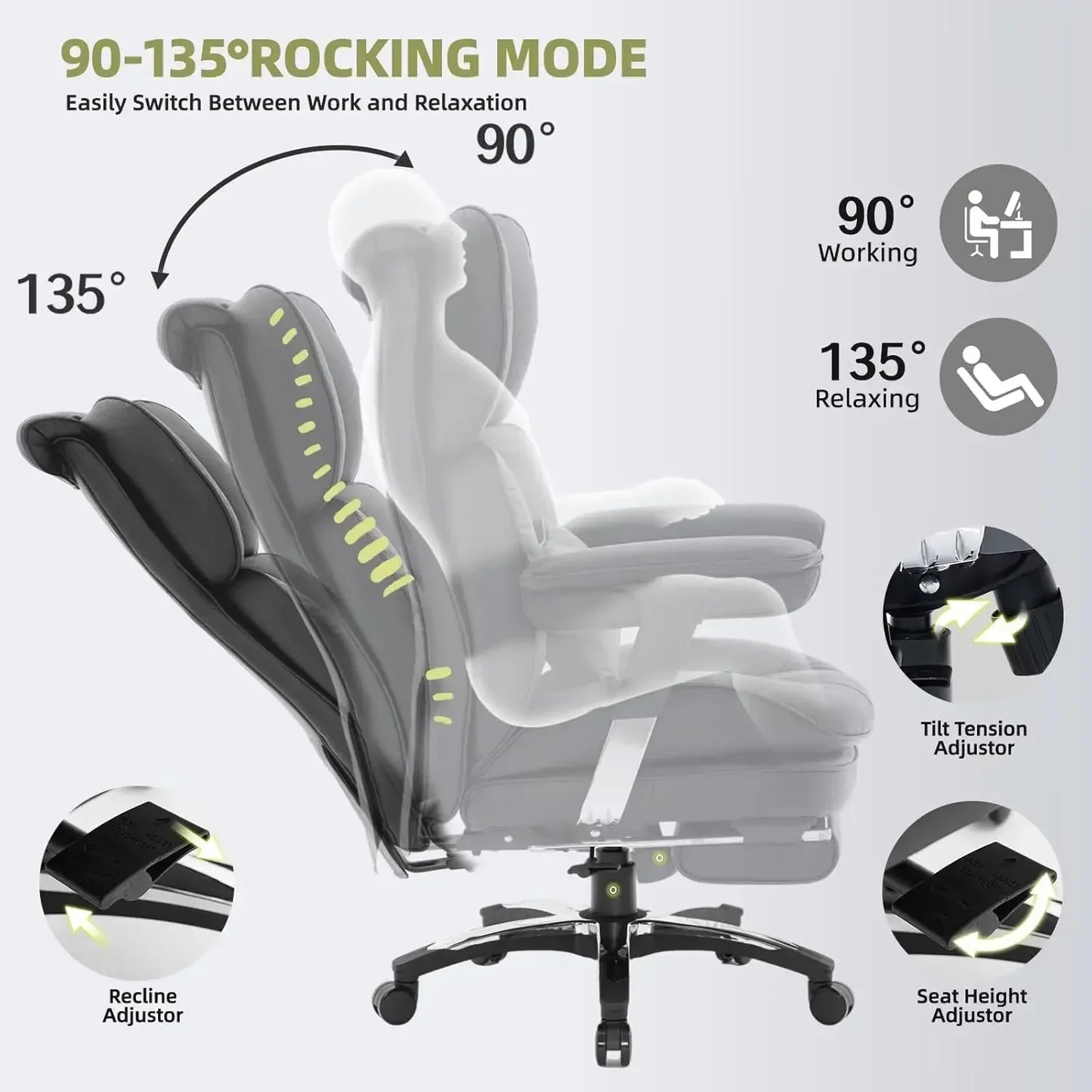 BestsellerBestsellerComputer Chair with Adjustable Armrests