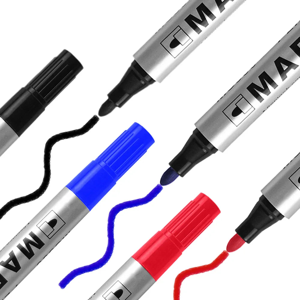 Permanent Paint Marker Pen Waterproof Black Pen