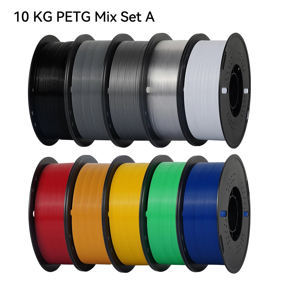 10KG 1.75mm PETG Filament Tangle-Free, High Quality