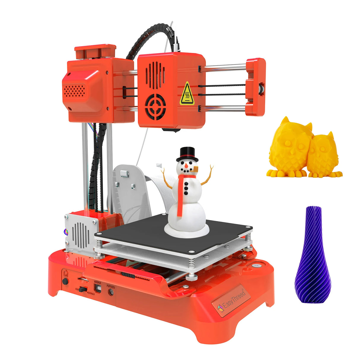 EasyThreed K7 Children Mini Desktop 3D Printer for Kids 100x100x100mm