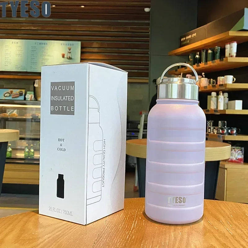 Tyeso Double Stainless Steel Thermos Water Bottle
