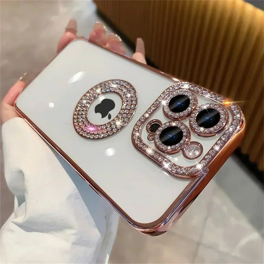 Luxury Diamond Glitter Woman Case