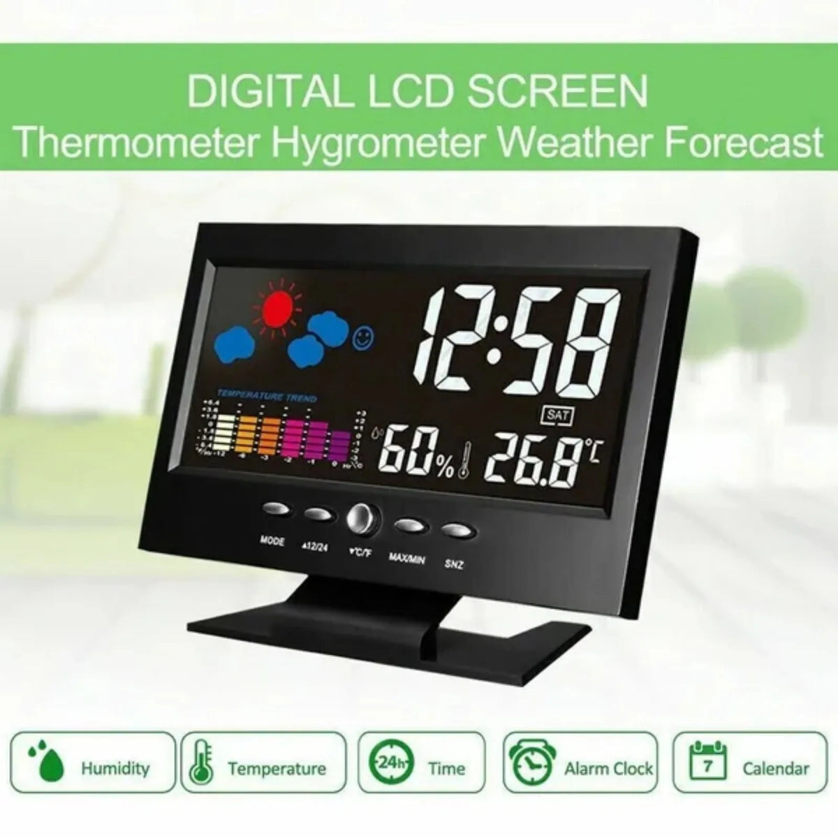 LED Digital Alarm Clock