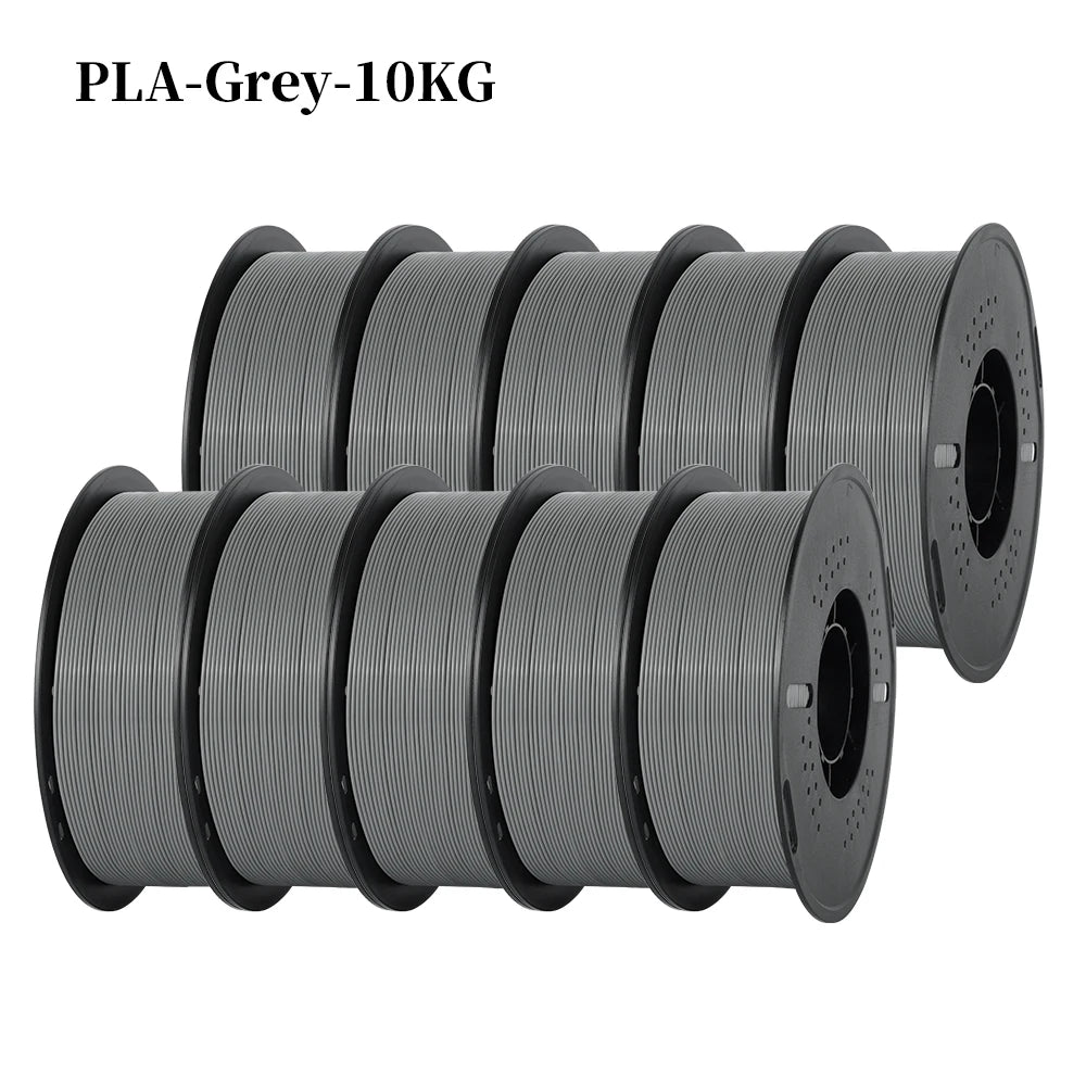 10KG/22LBS Multicolor PLA filament 1KG/Roll 1.75mm For 3D Printer