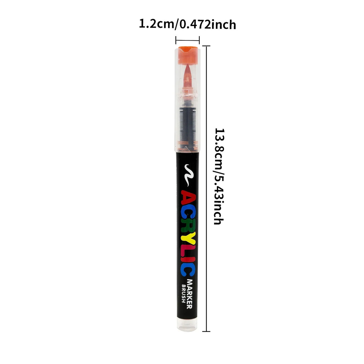 288/366Colors Straight Liquid Acrylic Markers, Portable Hard Case
