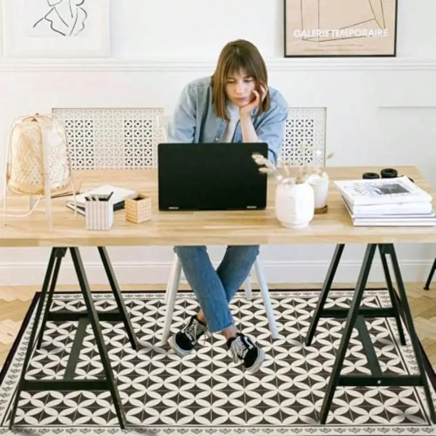 Office Chair Mat for Hardwood Floor 60"x45" Computer Desk Mat Protector
