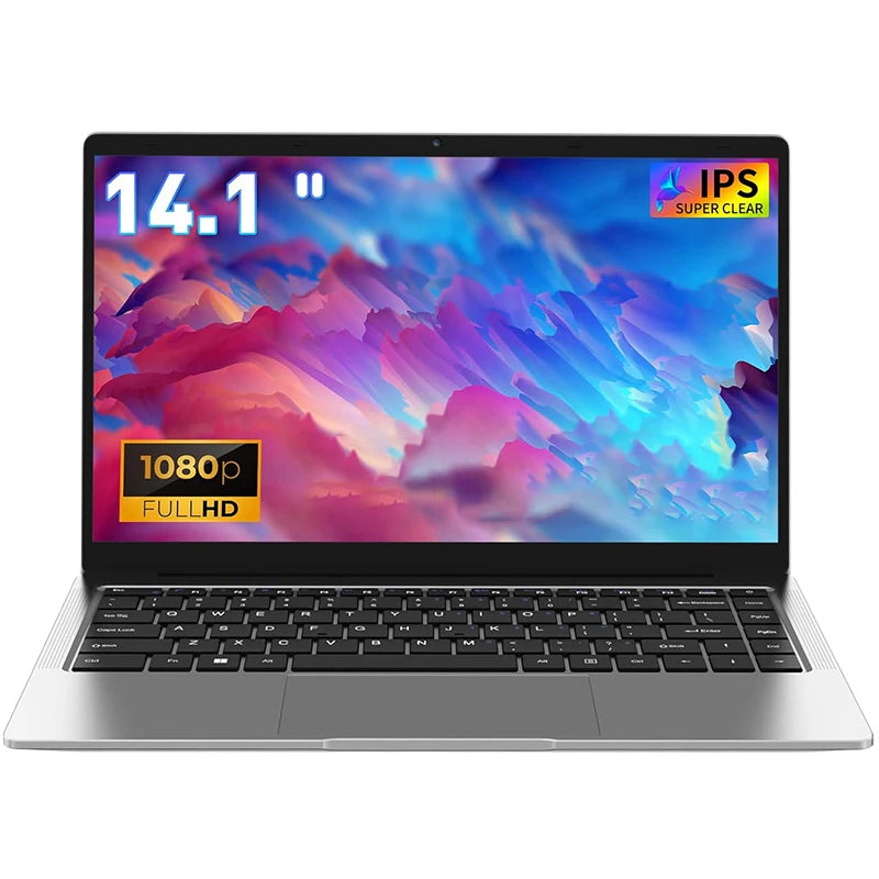 14.1inch Intel Atom A3950 Laptop Computer Windows 11 Pro 12GB RAM