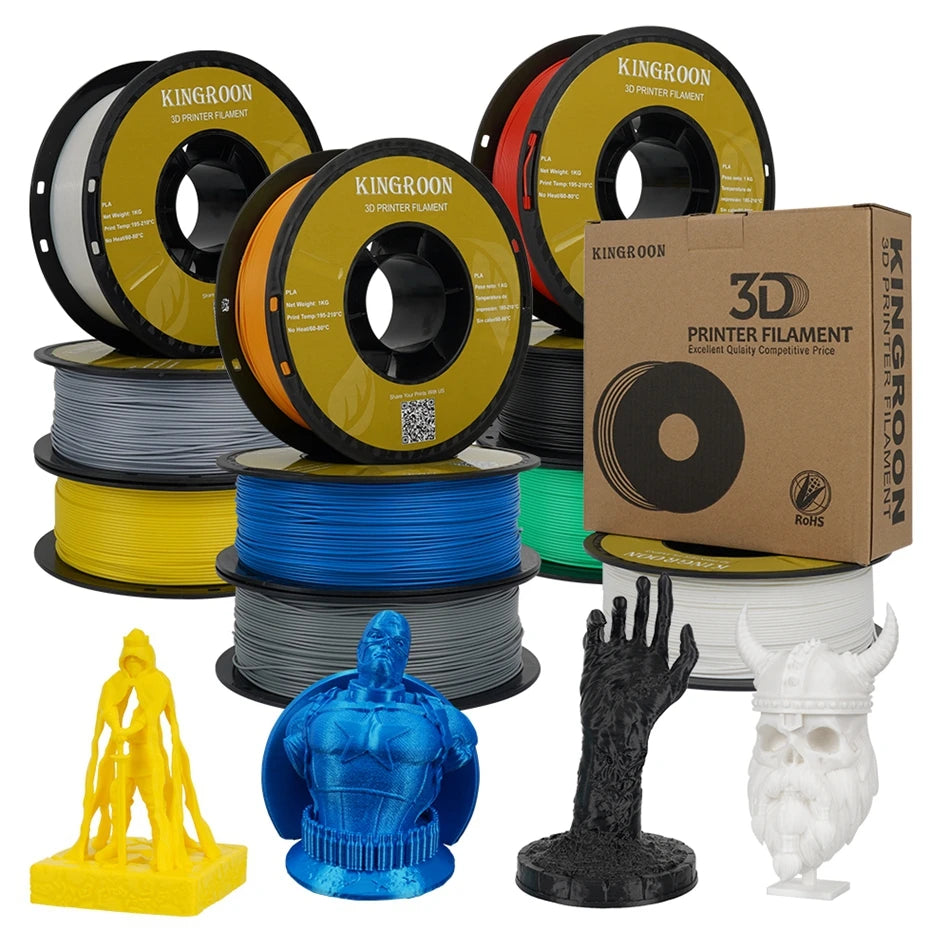 KINGROON PLA Filament 1.75mm 5/10KG pla Plastic For 3D Printer