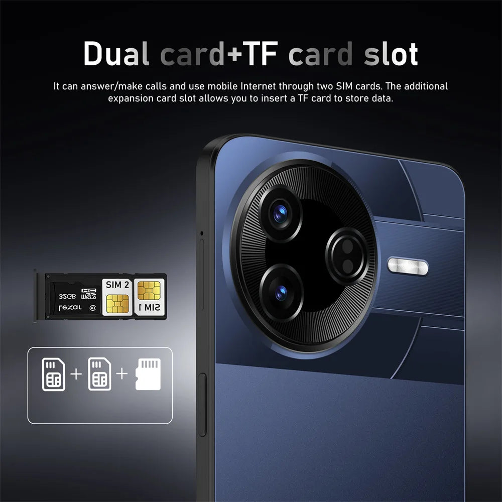 Hot New Original F7 Ultra Smartphone Android 15, 22GB+2TB 7800mAh