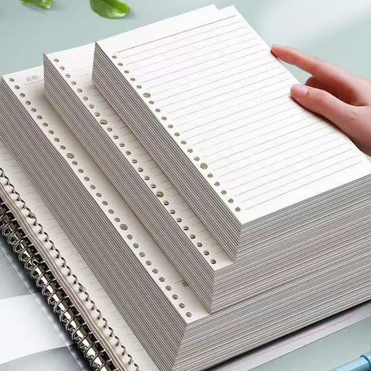 60 Sheets Notebook Refill Notepad Loose Leaf Binder Paper