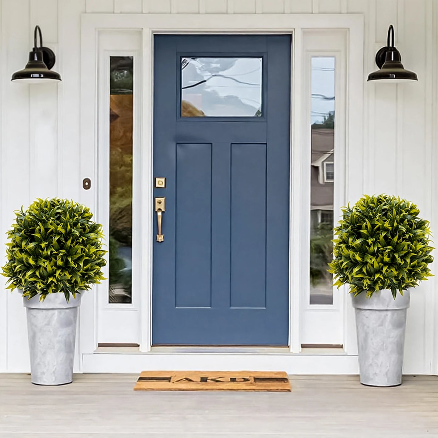 65cm Artificial Topiary Ball Tree with Ground Spike