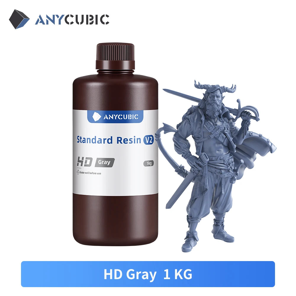 ANYCUBIC 405 nm Standard Resin V2 Quick Curing