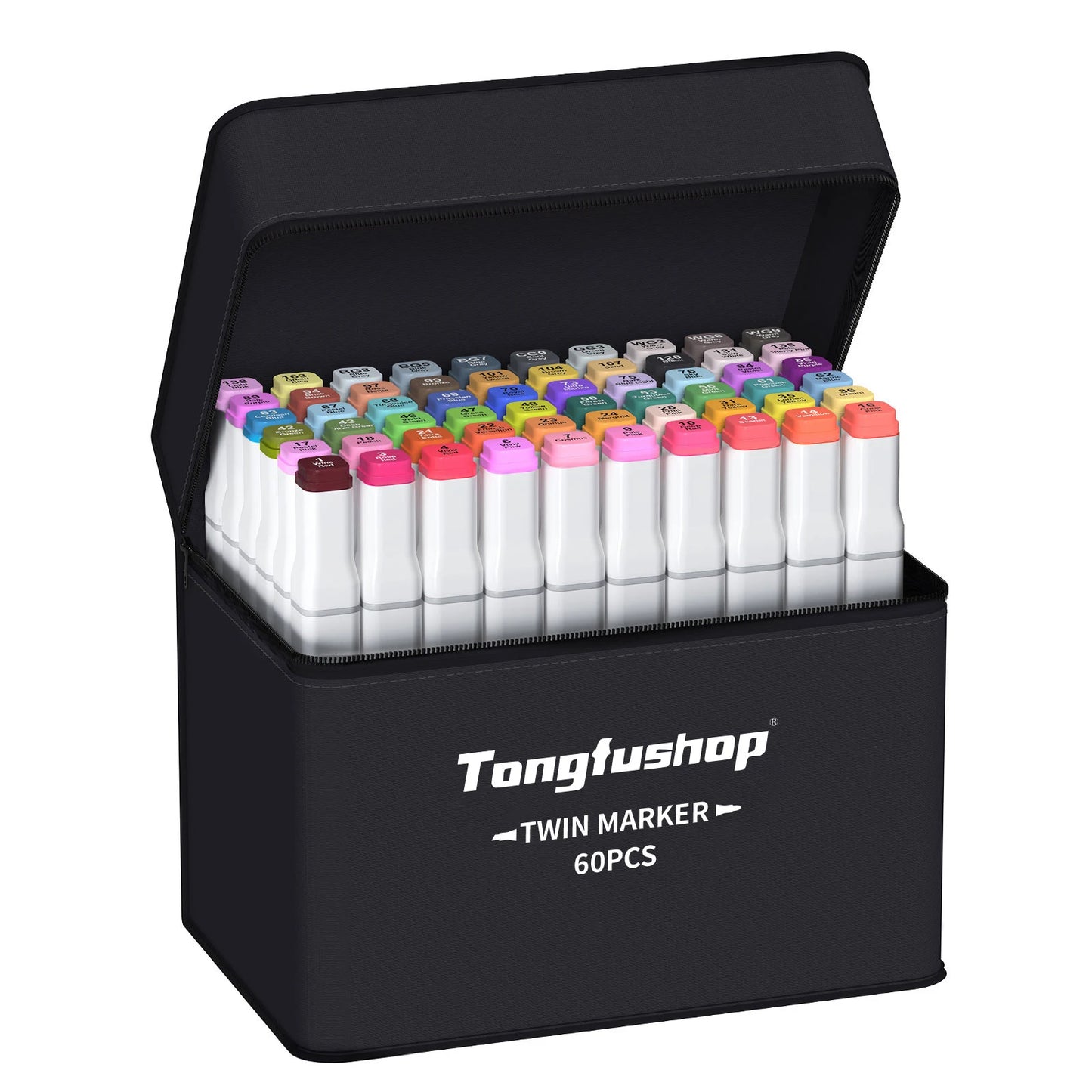 TONGFUSHOP Alcohol Markers: Dual Tip, Permanent