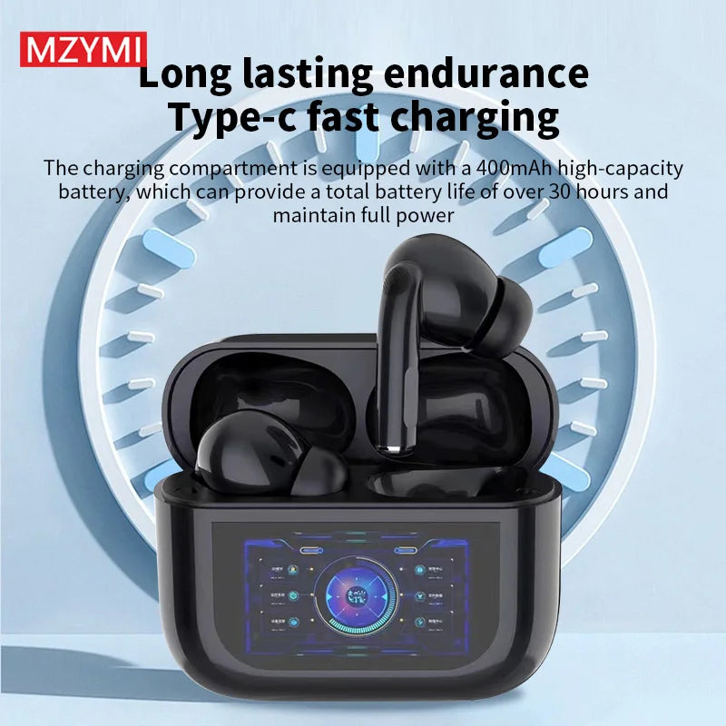 MZYMI True Wireless Earbuds YX30 Bluetooth 5.3 Headphones