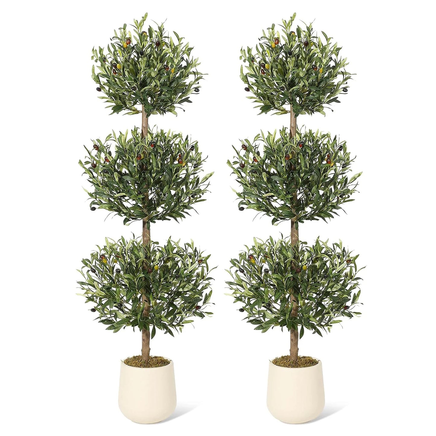 Artificial Olive Tree 5FT Tall for Home Office Decor