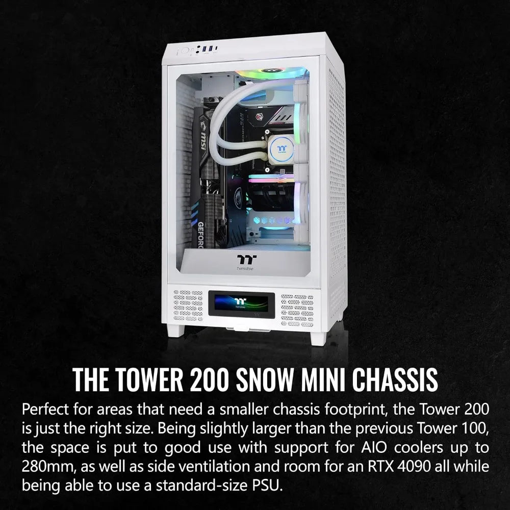 200 Snow Mini-ITX Computer Case