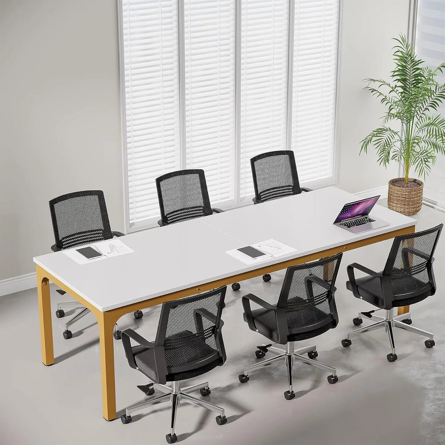 6.5ft Conference Room Table  78.74 W  27.56 D