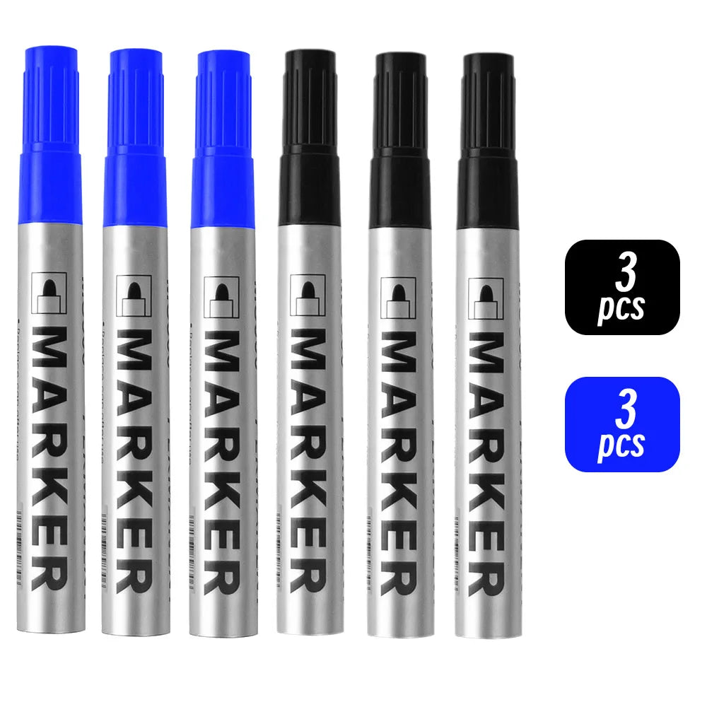 Permanent Paint Marker Pen Waterproof Black Pen