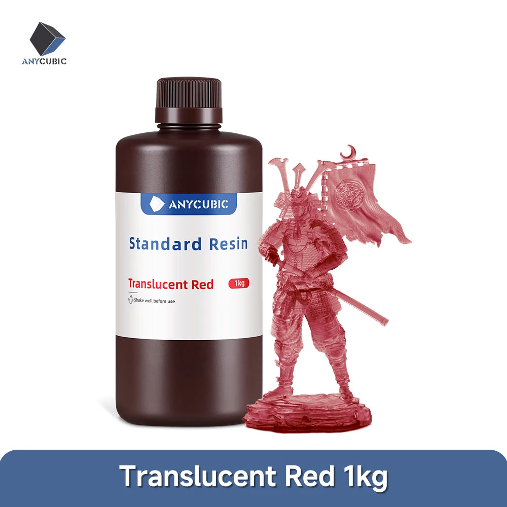 ANYCUBIC 1kg/10kg Liquid Photopolymer Standard Resin 405nm UV Resin