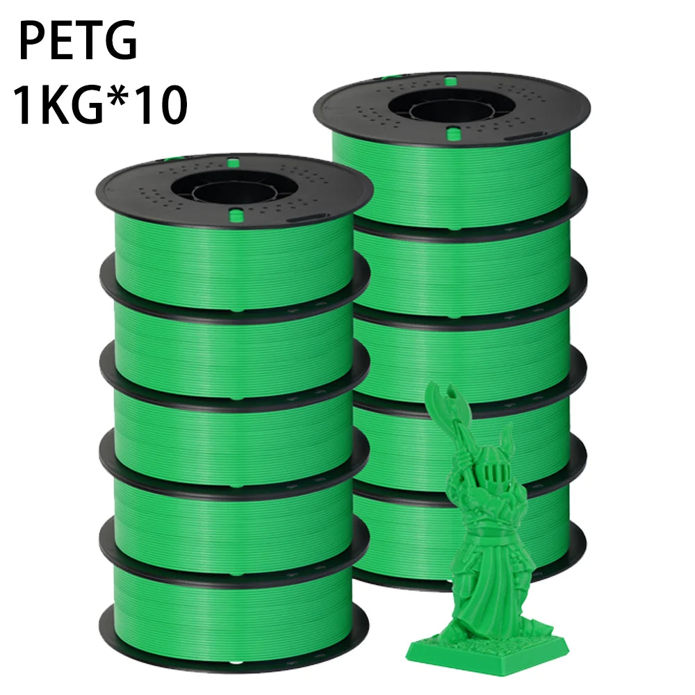 Kingroon PETG TPU PLA Filament 1.75mm 10KG 1KG(2.2lbs)/