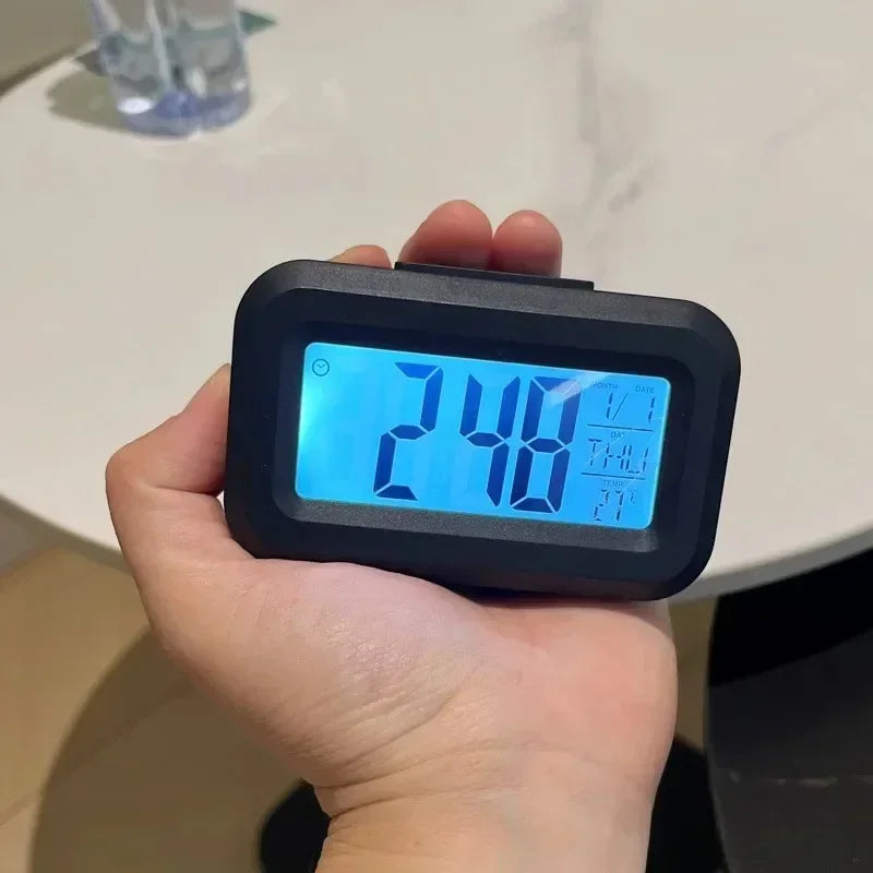 Desk Decorations Table Clock, LED Digital Alarm Clock
