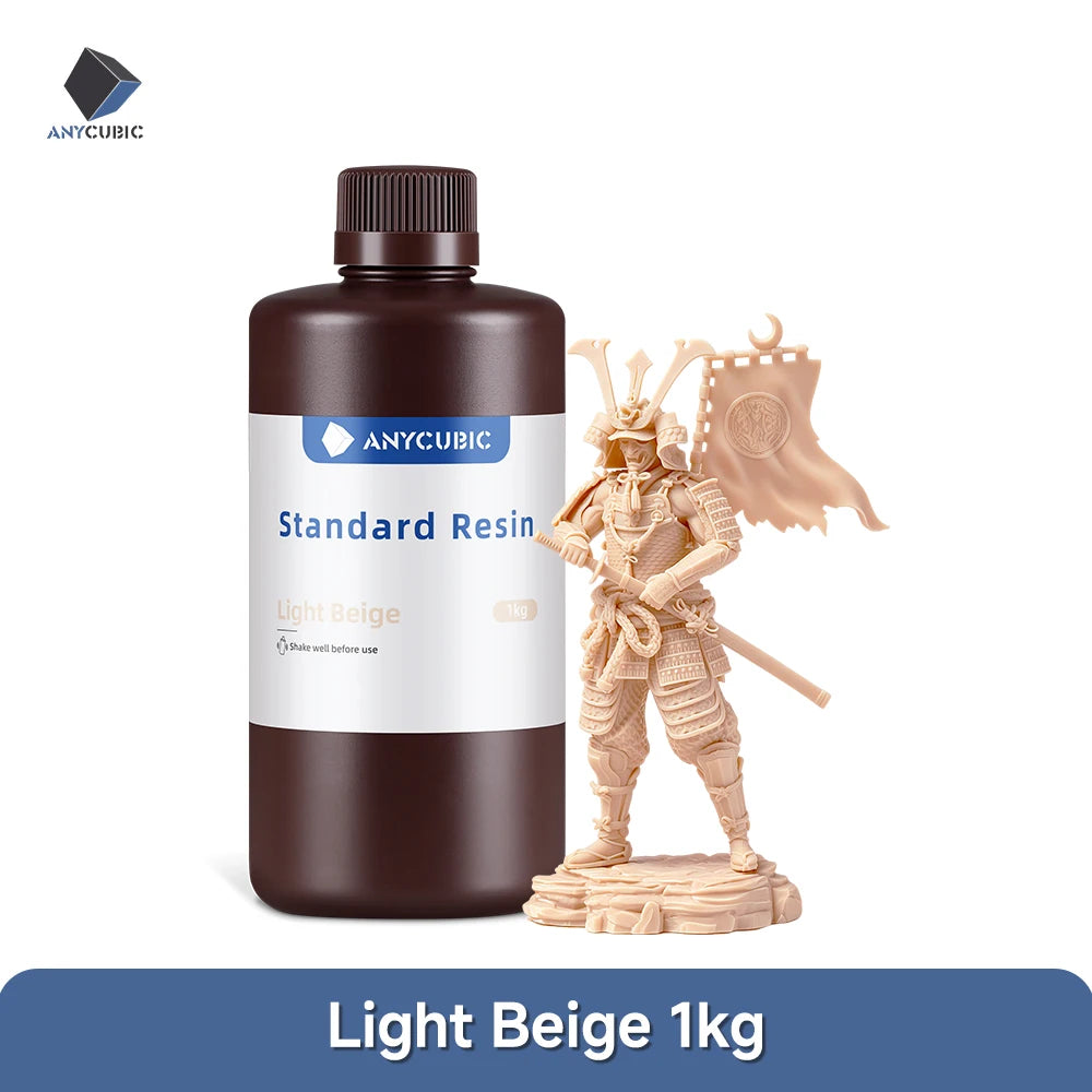 ANYCUBIC 1kg/10kg Liquid Photopolymer Standard Resin 405nm UV Resin