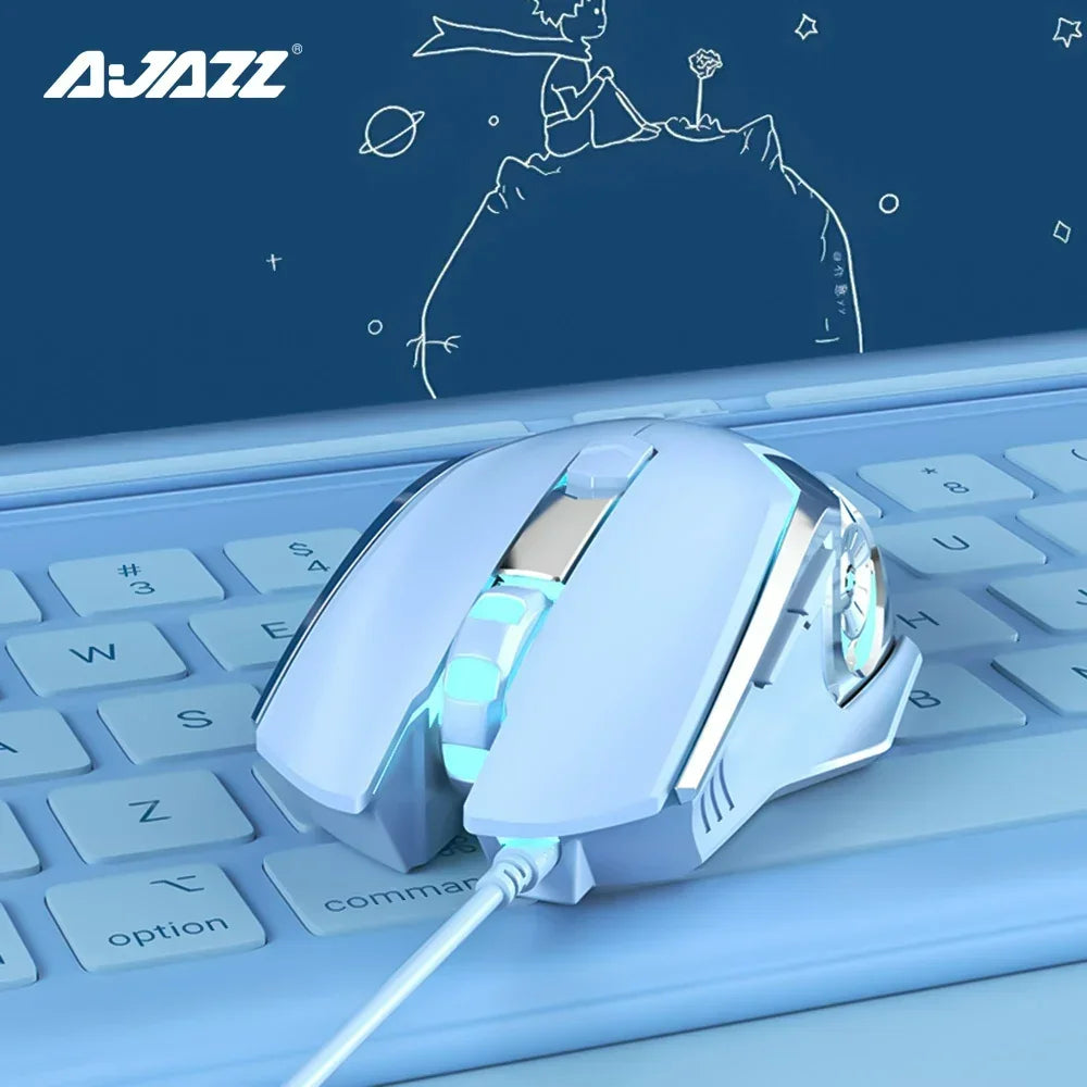 AJAZZ AJ120 Gaming Mouse Wired USB 6 Buttons 8000DPI