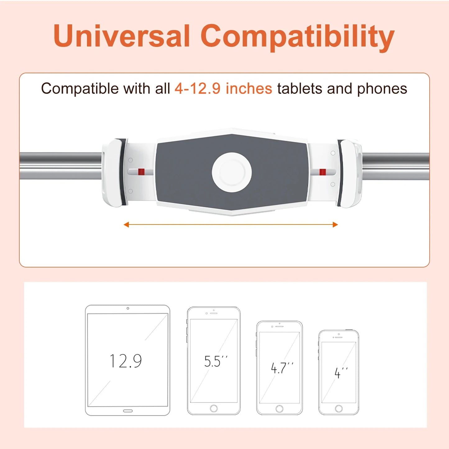 Oatsbasf Tablet Stand Phone Holder for Bed