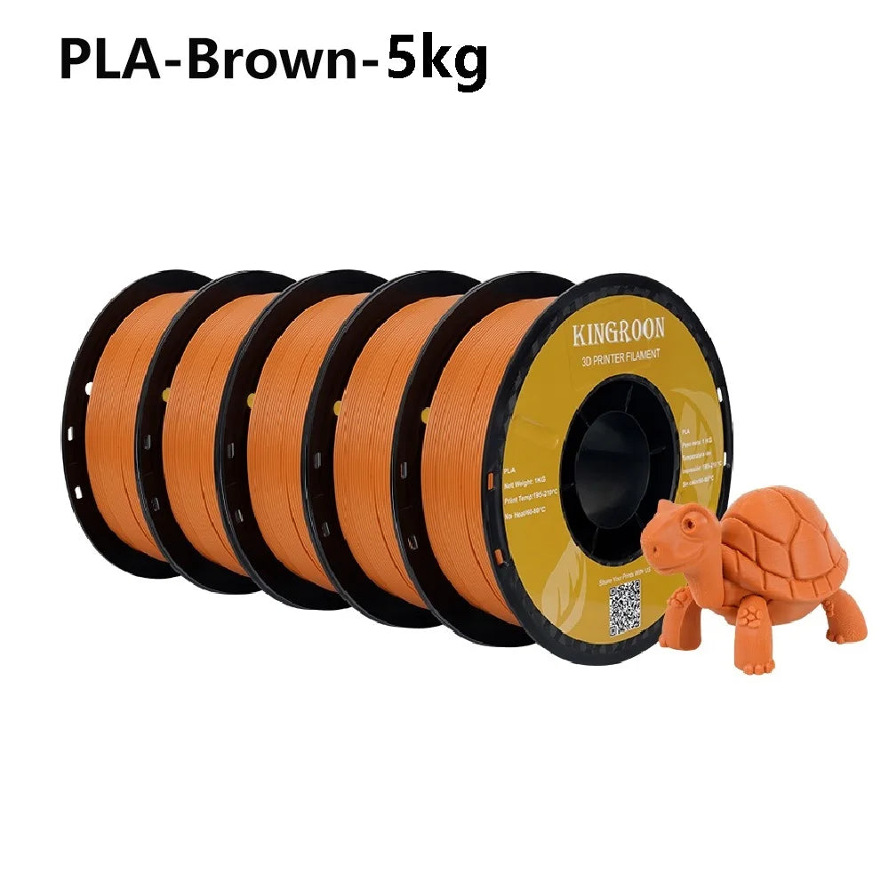 KingRoon 5KG 10KG PLA PETG Filament 1.75mm 3D Printer