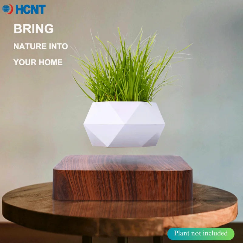 Levitating Air Bonsai Pot Rotation Flower Pot Home Decor