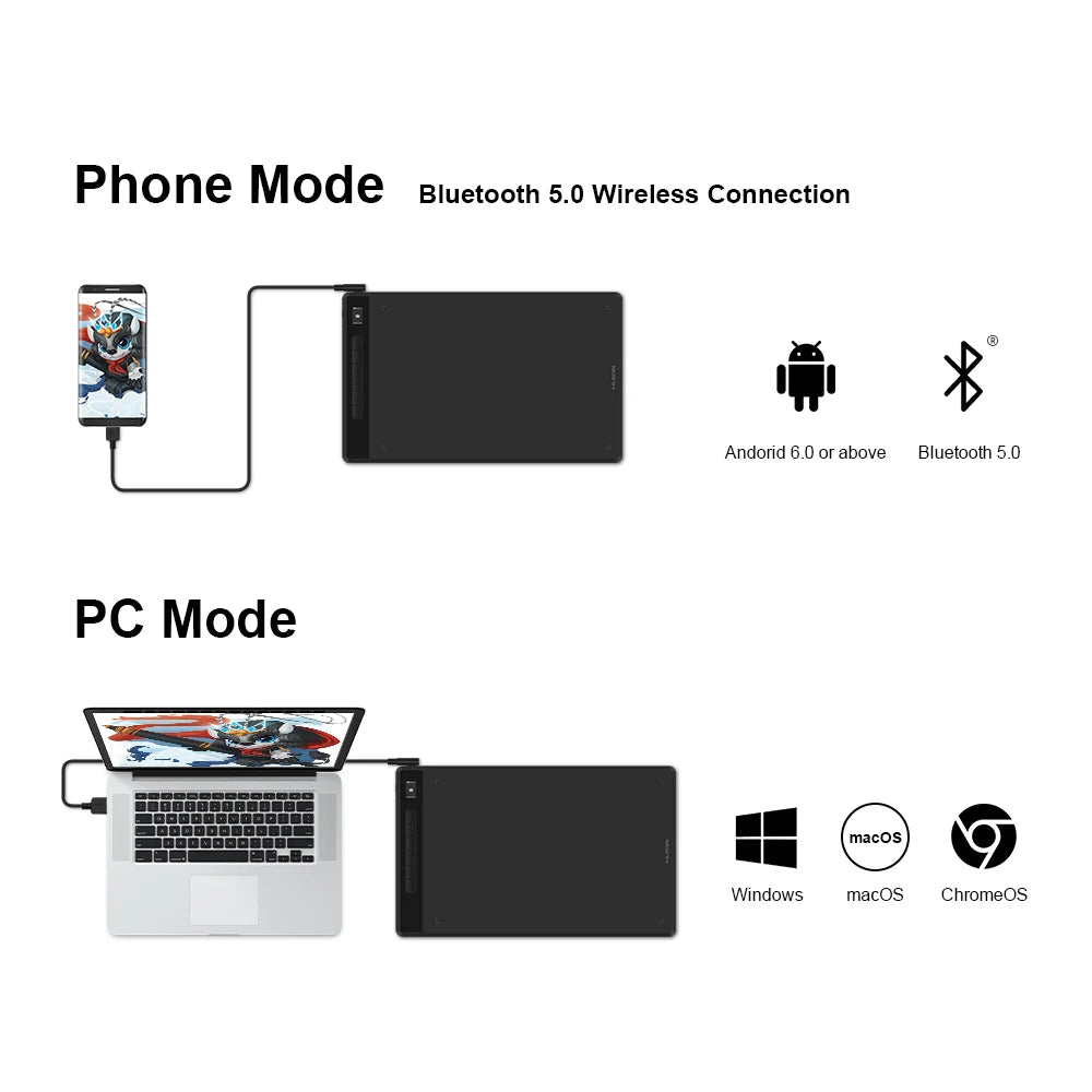 HUION Inspiroy Giano G930L Graphic Tablet