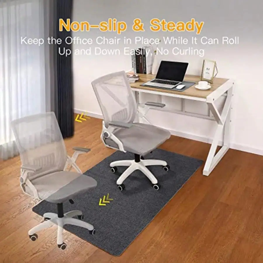 Office Chair Mat for Hardwood and Tile Floor 55"x35"