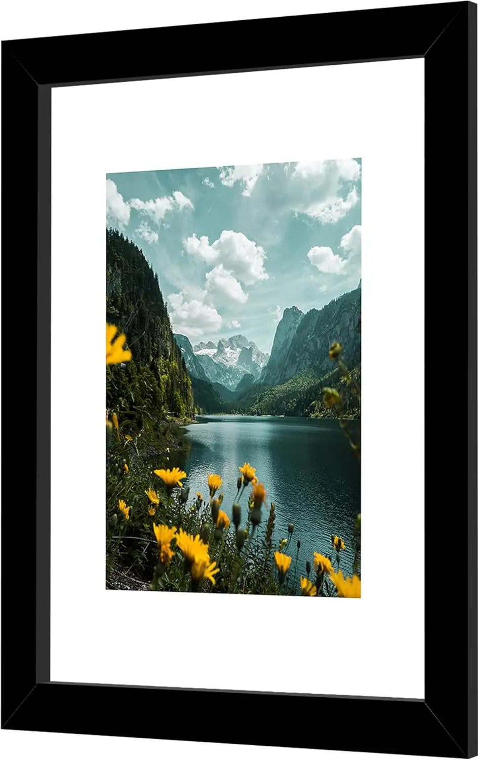 Picrit 16x20 Picture Frame 3 Pack, Display Poster 11x14 with Mat or 16 x20 Without Mat