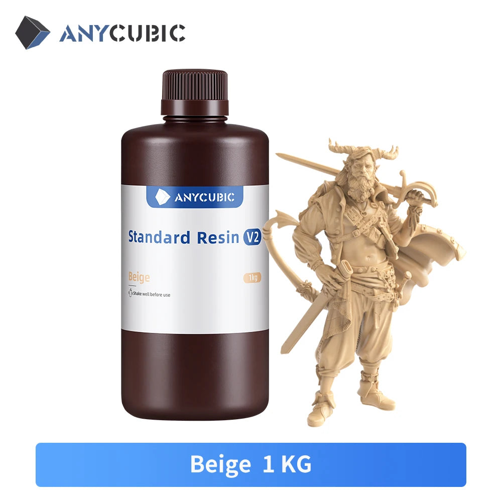 ANYCUBIC 405 nm Standard Resin V2 Quick Curing