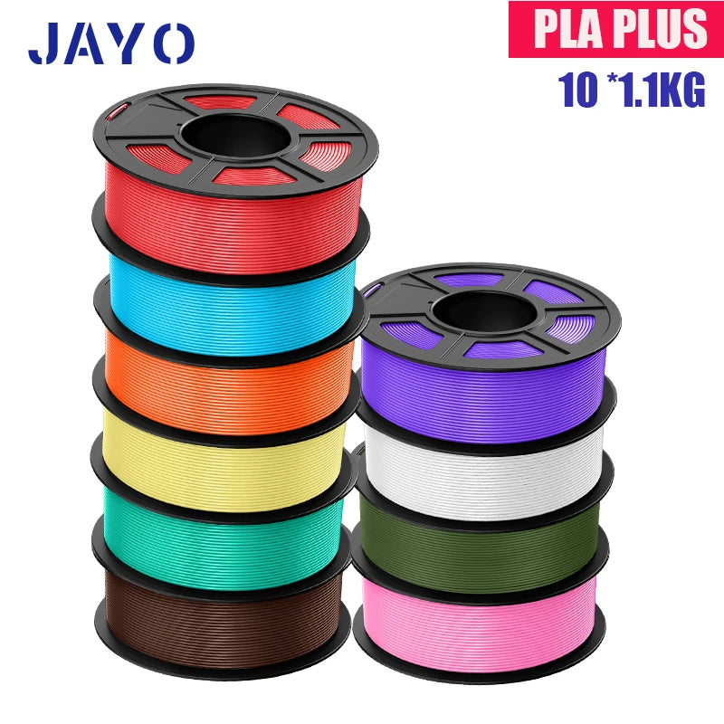 JAYO PETG/PLA PLUS/High Speed Matte PETG/PLA Filament 175mm 10 Rolls