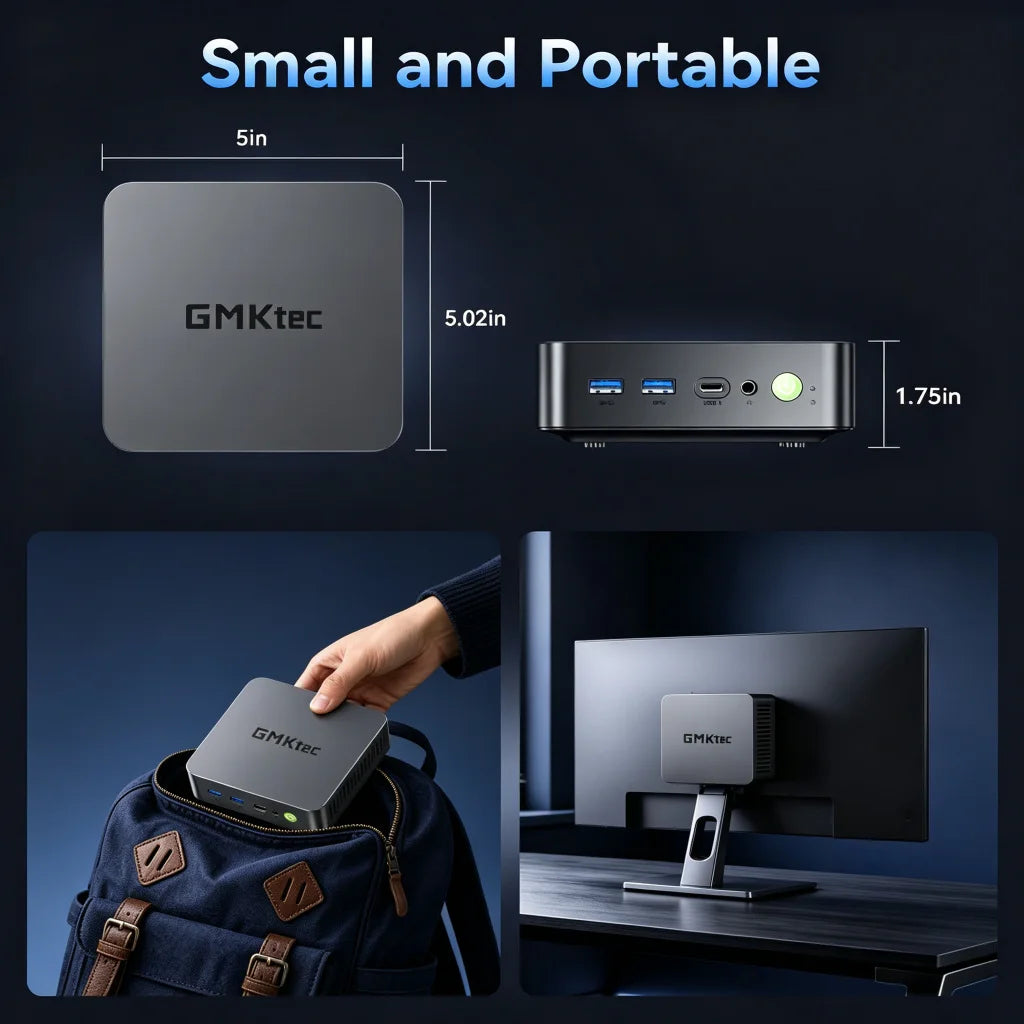 GMKtec Nucbox K17 Mini Pc Intel®Core ™ Ultra 5 226V Windows 11 USB 4.0