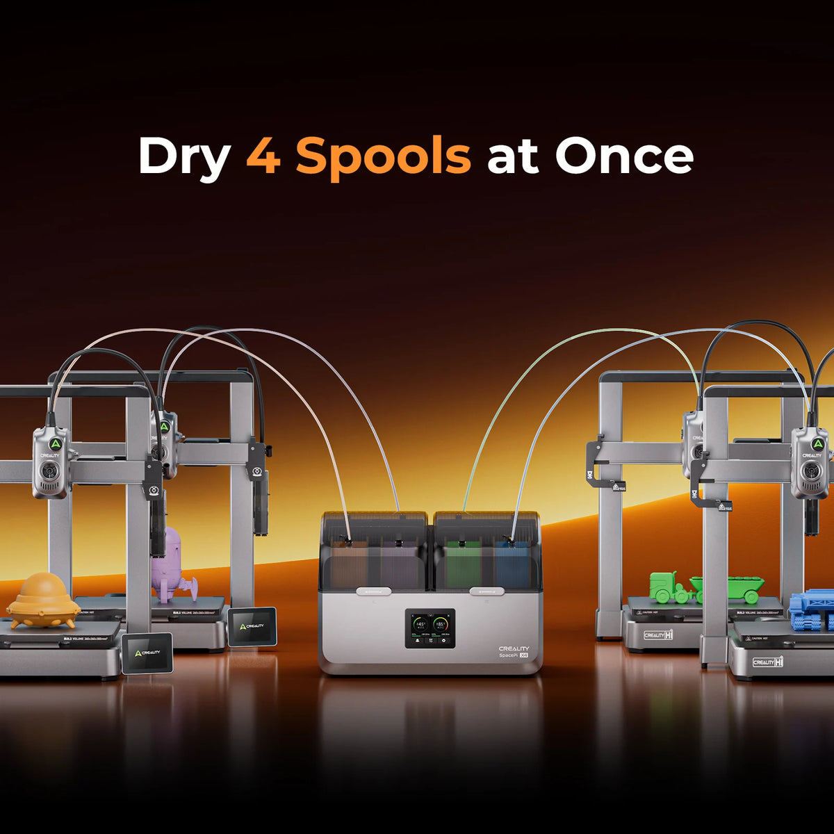 Official Creality Filament Dryer, for PLA PETG ABS TPU ASA PC PA PAHT