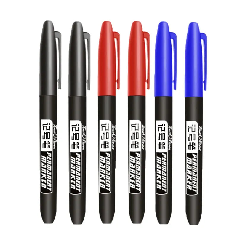 6 PCS Permanent Marker Pen Manga Drawing Markers