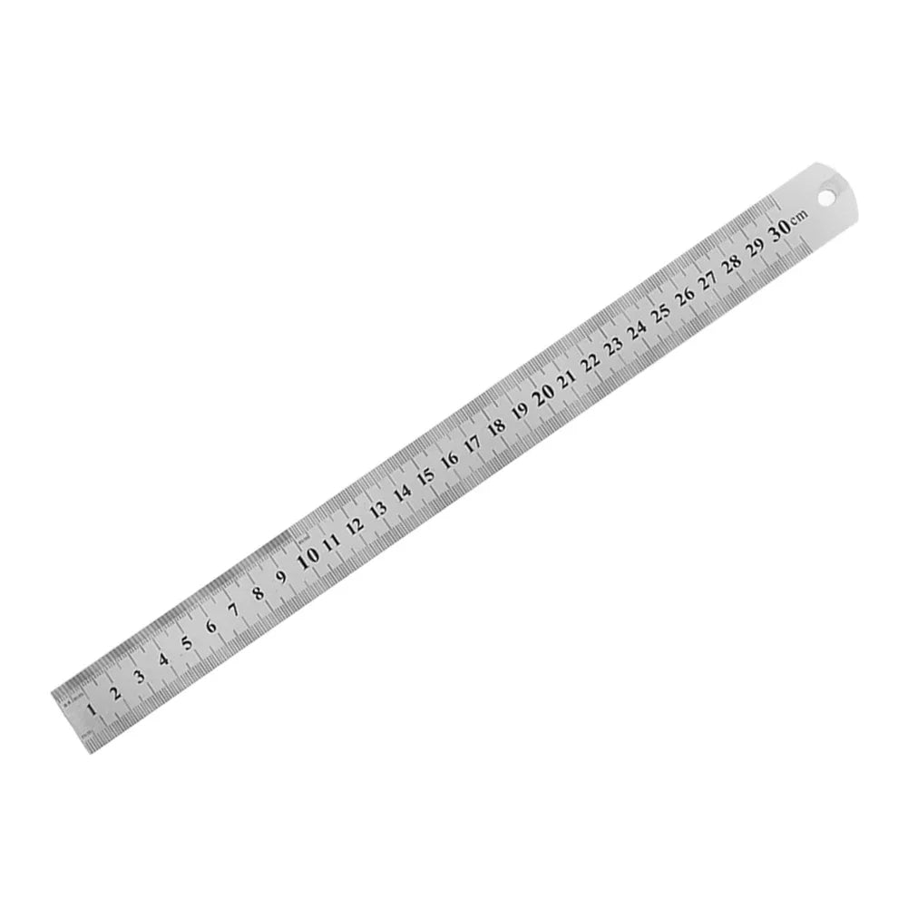 Metal Straight Ruler Stainless Steel Ruler Double Sided