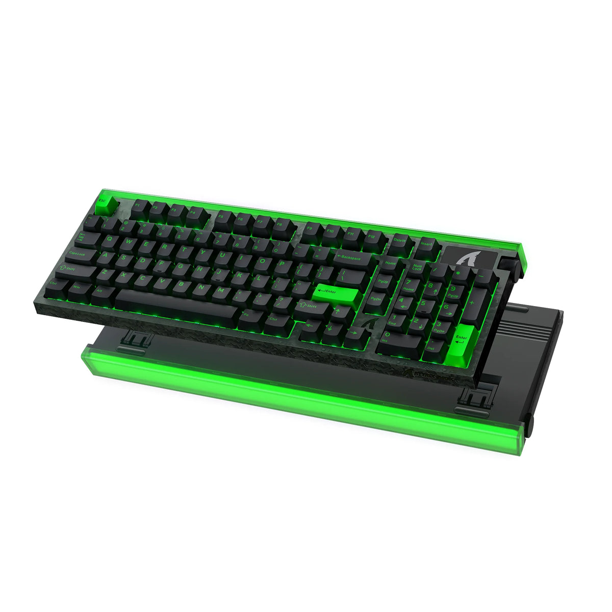 ATTACK SHARK R98 HE Carbon Fiber Rapid Trigger Keyboard, 98 Keys