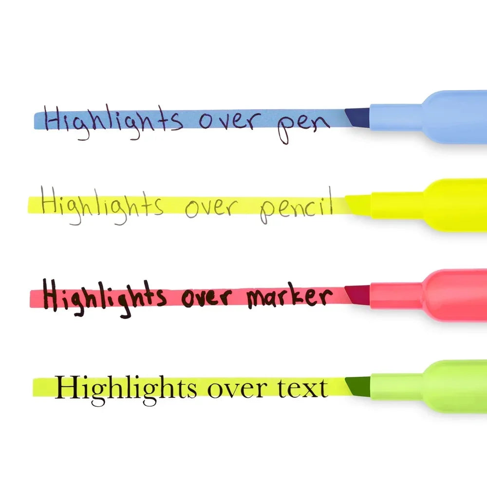 Multicolor Tank Highlighters Chisel Tip 12 Count