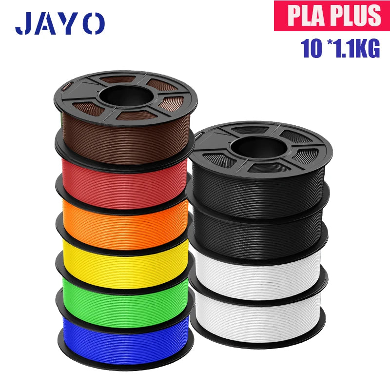 JAYO PETG/PLA PLUS/High Speed Matte PETG/PLA Filament 175mm 10 Rolls